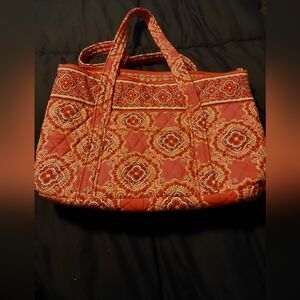 Vera Bradley Purse "Stephanie" Paprika. Bright Colors